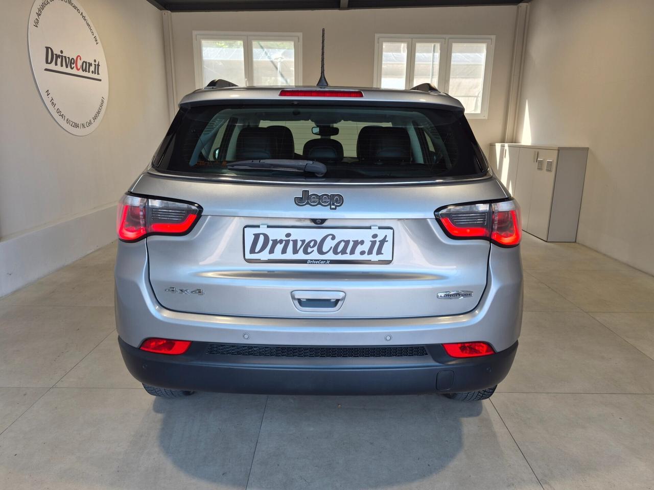 Jeep Compass 2.0 MTJ LONGITUDE 4WD 140 CV AUTOMATICA LED RETROCAM. CRUISE CONTROL CARPLAY CLIMA AUTO.