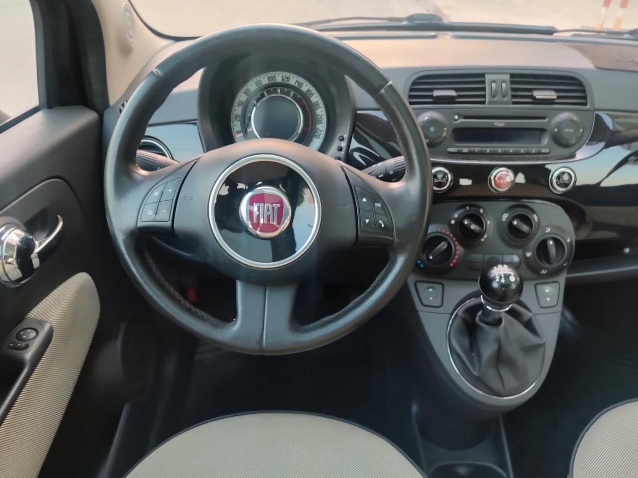 Fiat 500 1.2 Benz. Lounge TETTO PANORAMICO.