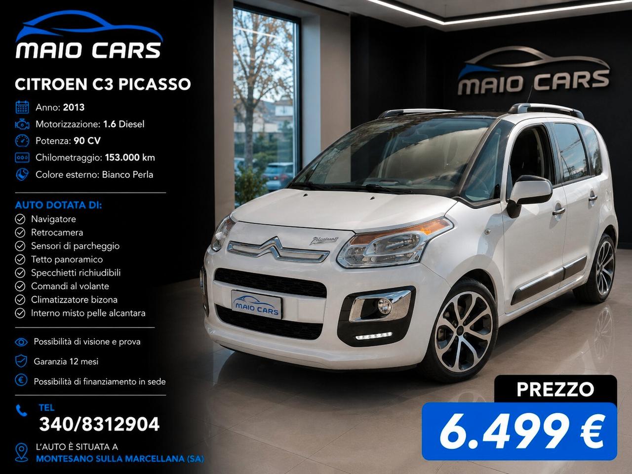 Citroen C3 Picasso 1.6 e-HDi 90 airdream CMP6 Exclusive