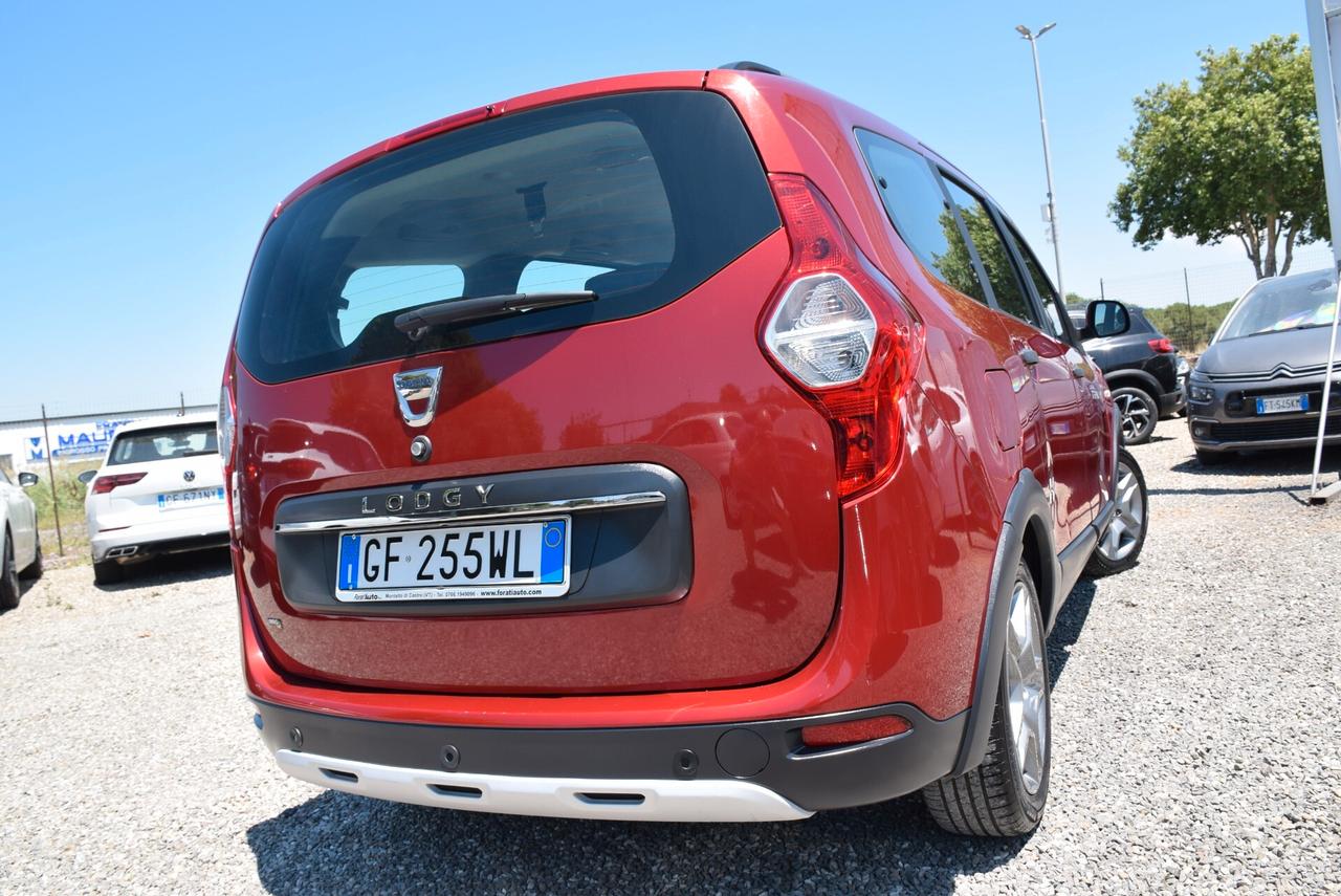 Dacia Lodgy 7 POSTI Stepway 1.5dCi 115CV FULL NAVI SENSORI CRUISE BT