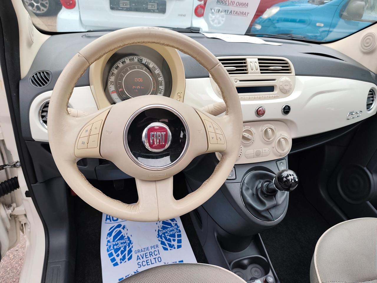 Fiat 500 1.2 BENZINA TETTO APRIBILE