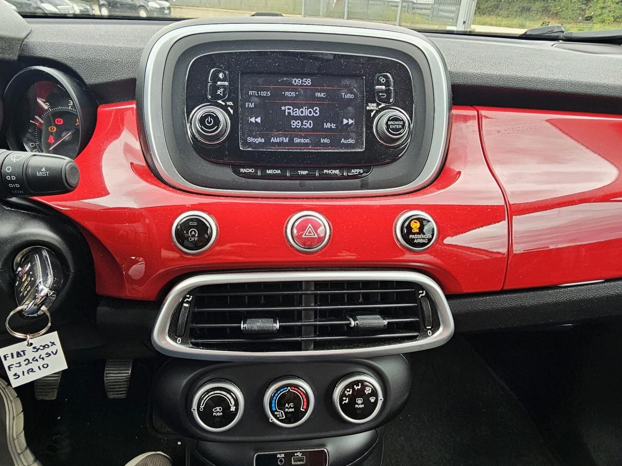 Fiat 500X 1.3 MultiJet 95 CV Cross Plus