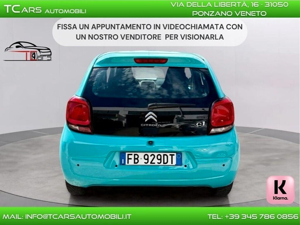 CITROEN C1 1.0 BENZINA - EURO 6B - NEOPATENTATI