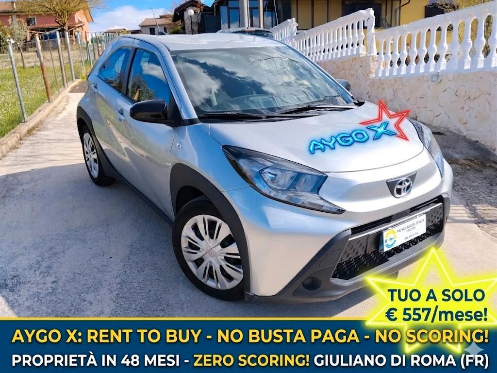 TOYOTA AYGO X – FORMULA RENT TO BUY 48 mesi