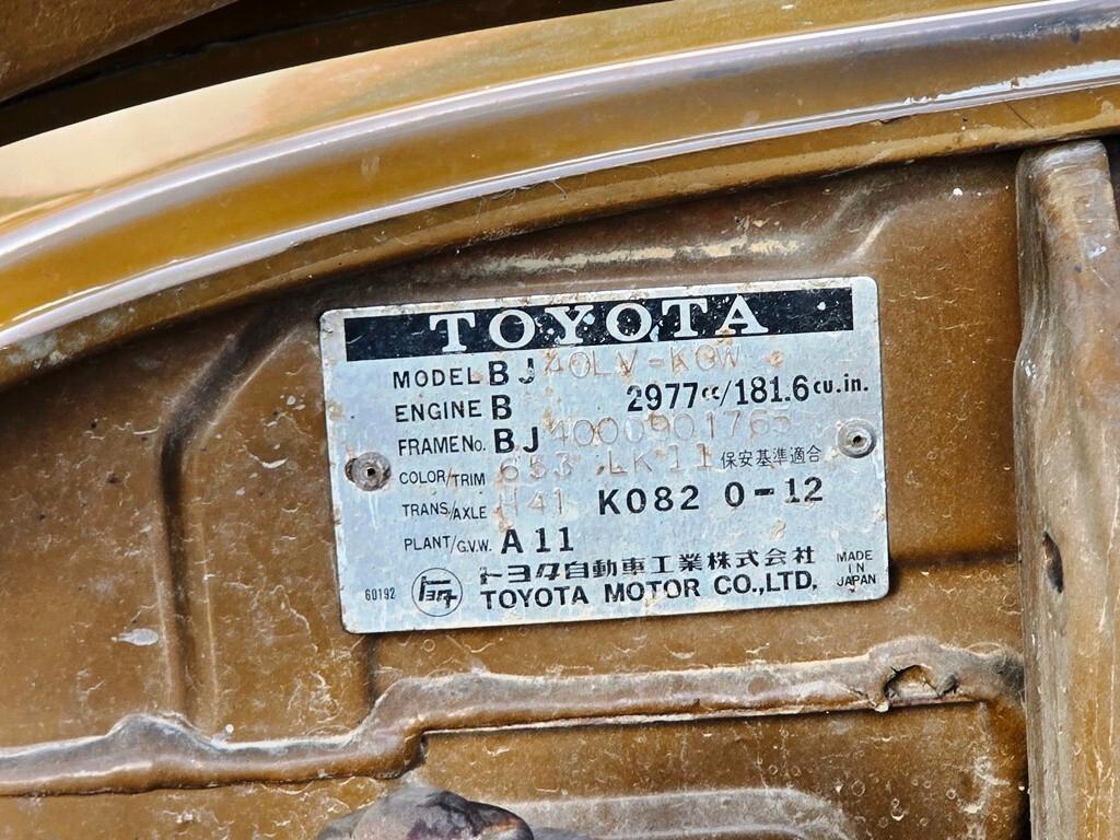 Toyota Land Cruiser BJ 40 3.0D