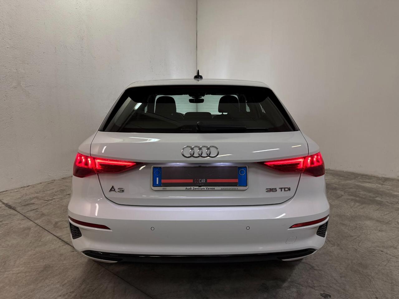 Audi A3 Spb 35 Tdi Business Advanced S-Tronic TUTTI TAGLIANDI AUDI - ITALIANA UFFICIALE