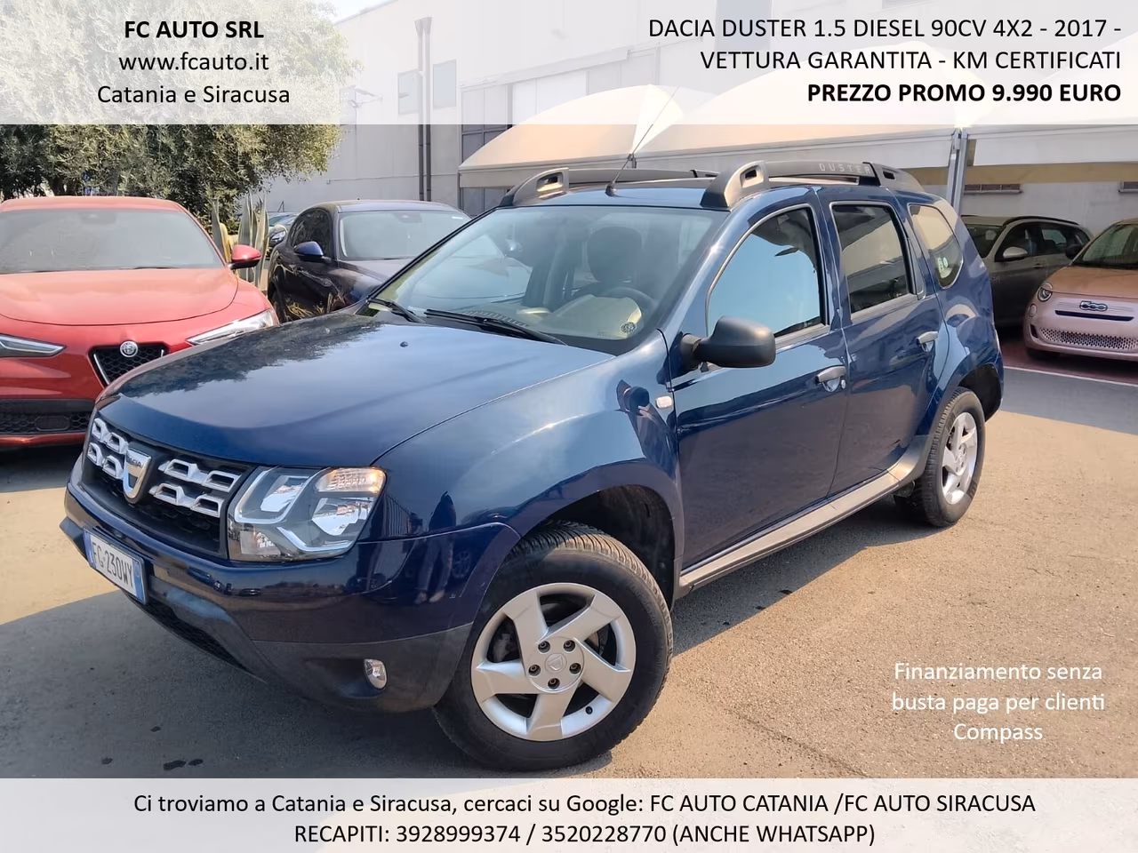 Dacia Duster 1.5 dCi 90CV 4x2 2017