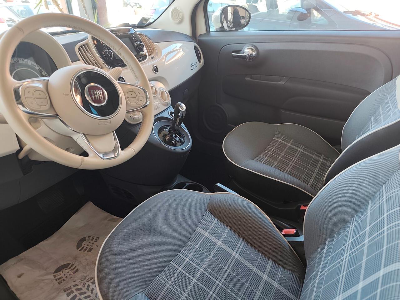 Fiat 500 1.2 benz euro 6 automatico