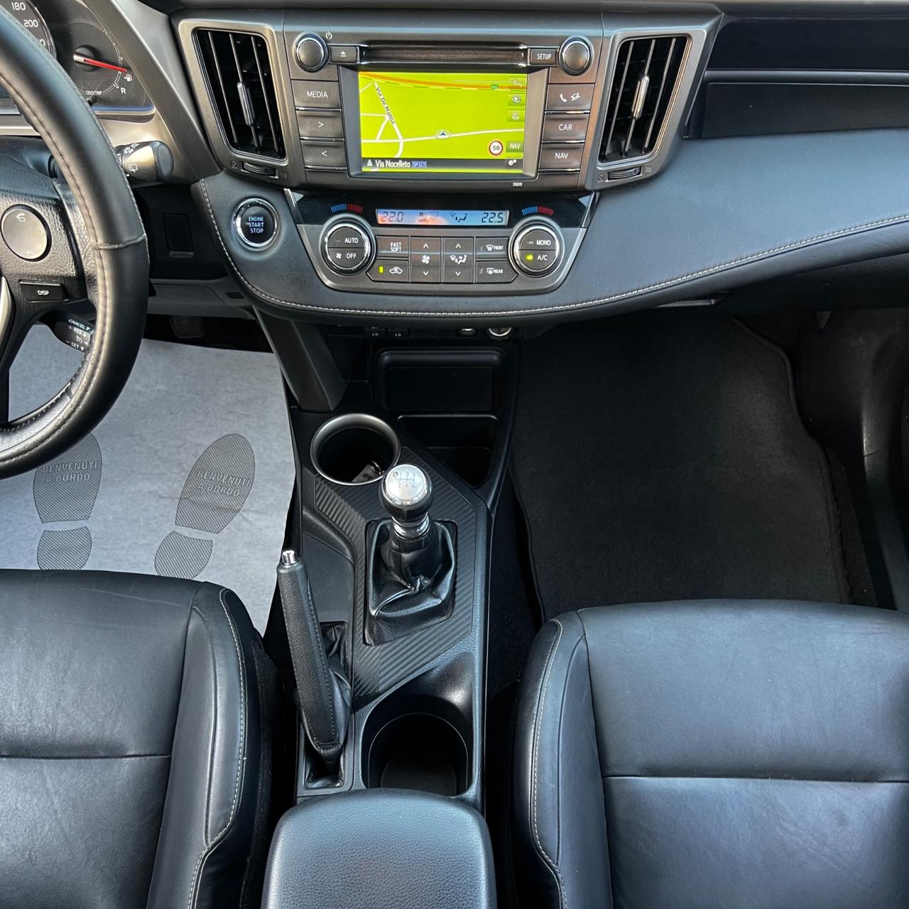 Toyota RAV 4 RAV4 2.0 D-4D 4WD Lounge, UNICO PROPRIETARIO, KM CERTIFICATI TOYOTA