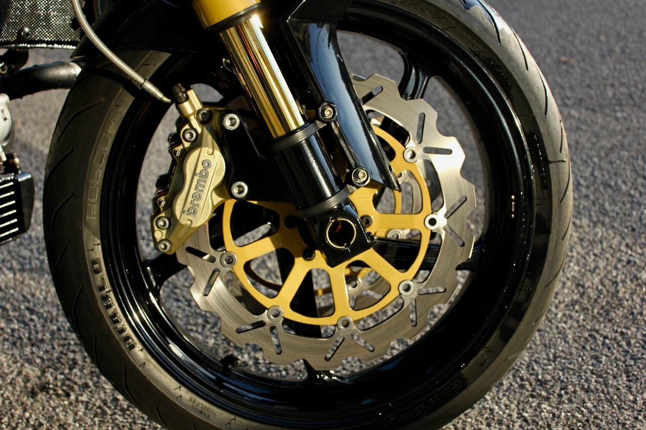 Ducati Monster S4R PARAFANGO CARBONIO PEDANE SPORTIVE