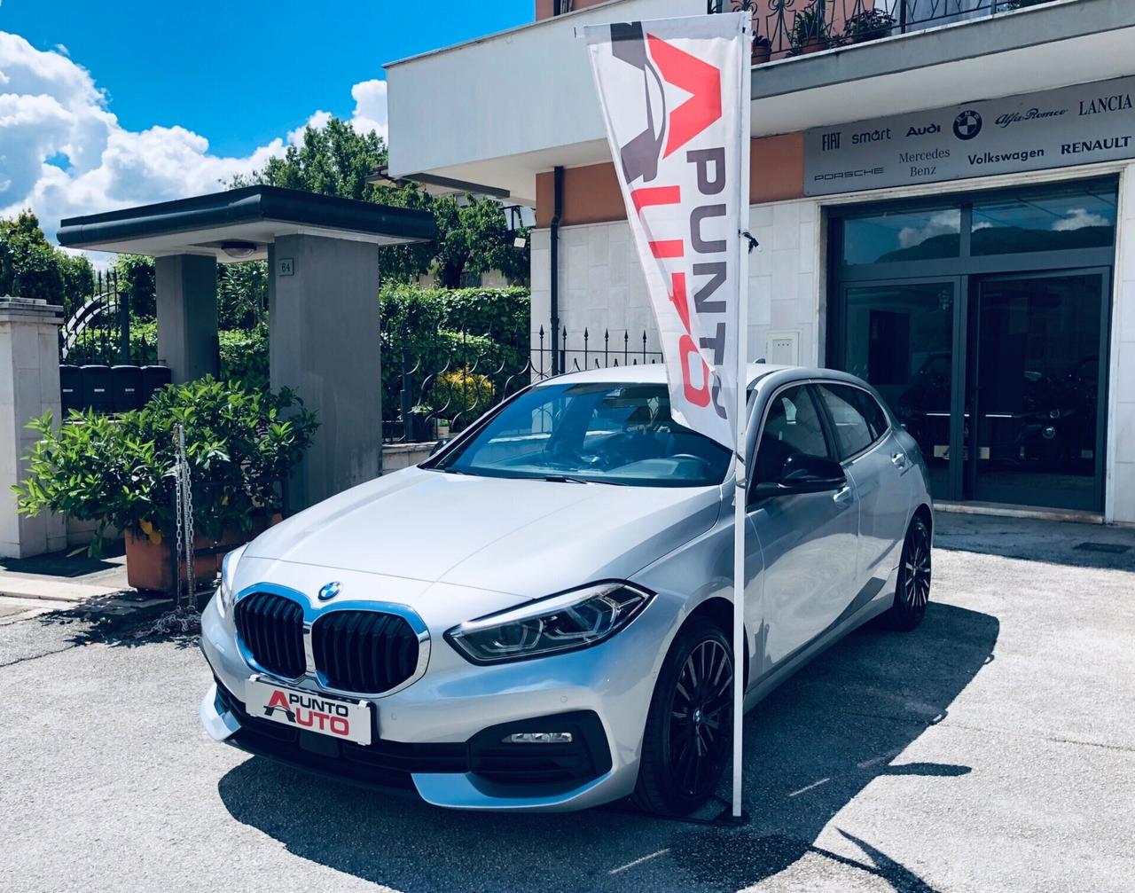 Bmw 116 118d 5p. AUTOMATICA-TELECAM- SPORT argento