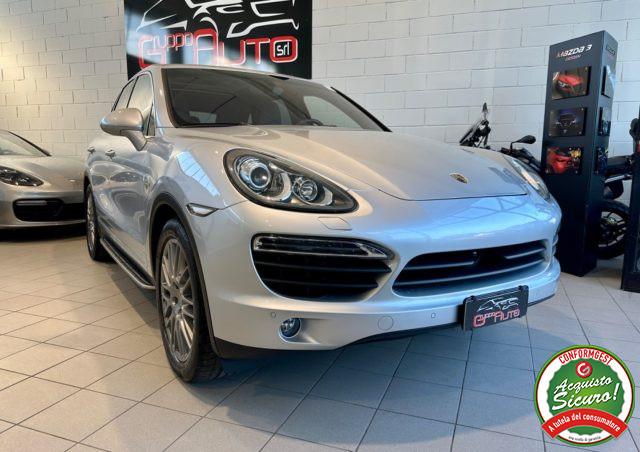 PORSCHE Cayenne 3.0 S Hybrid *TETTO*BOSE*ACC*SERVICE*PELLE COCOA*