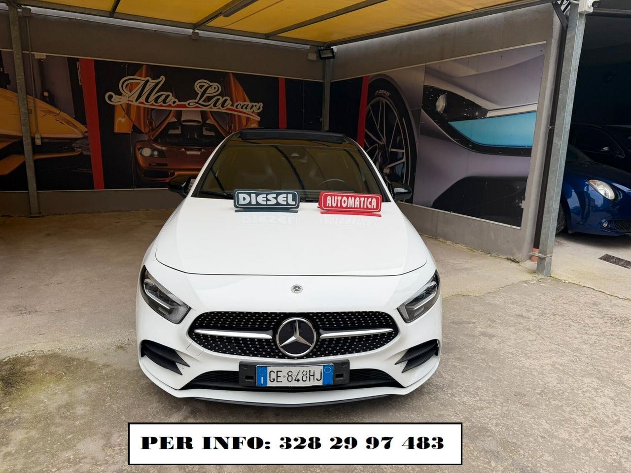 Mercedes-benz A 180 2.0cc diesel 12 mesi garanzia-2021