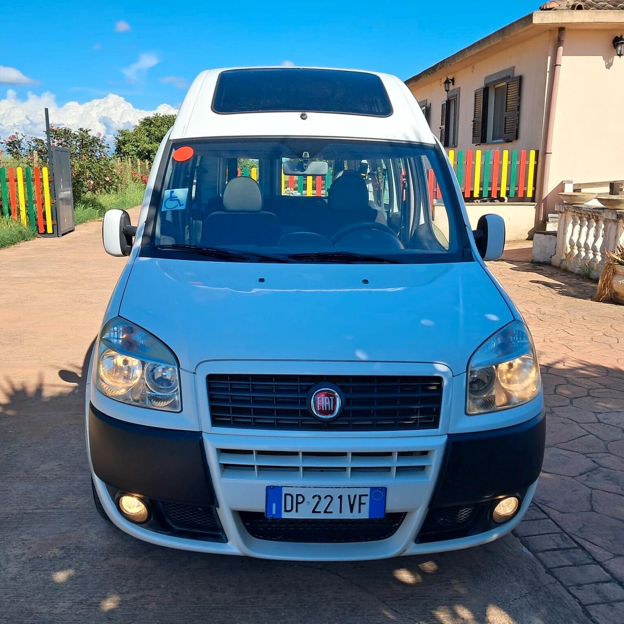 Fiat Doblo Doblò 1.9 120cv TETTO ALTO TRASPORTO DISABILI unipro'
