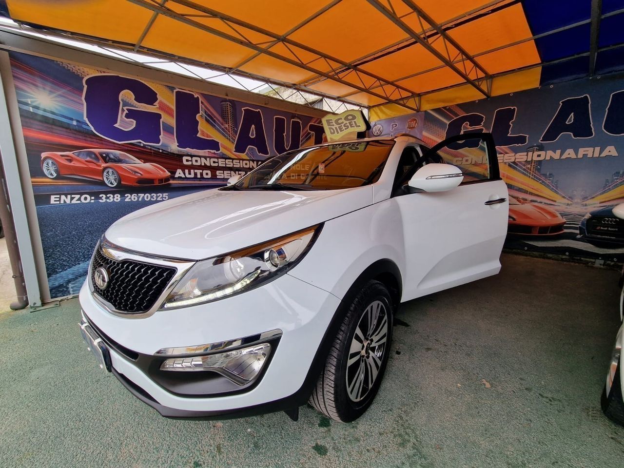 KIA SPORTAGE 1.7 CRDI VGT 2WD UNICOP. DA VETRINA