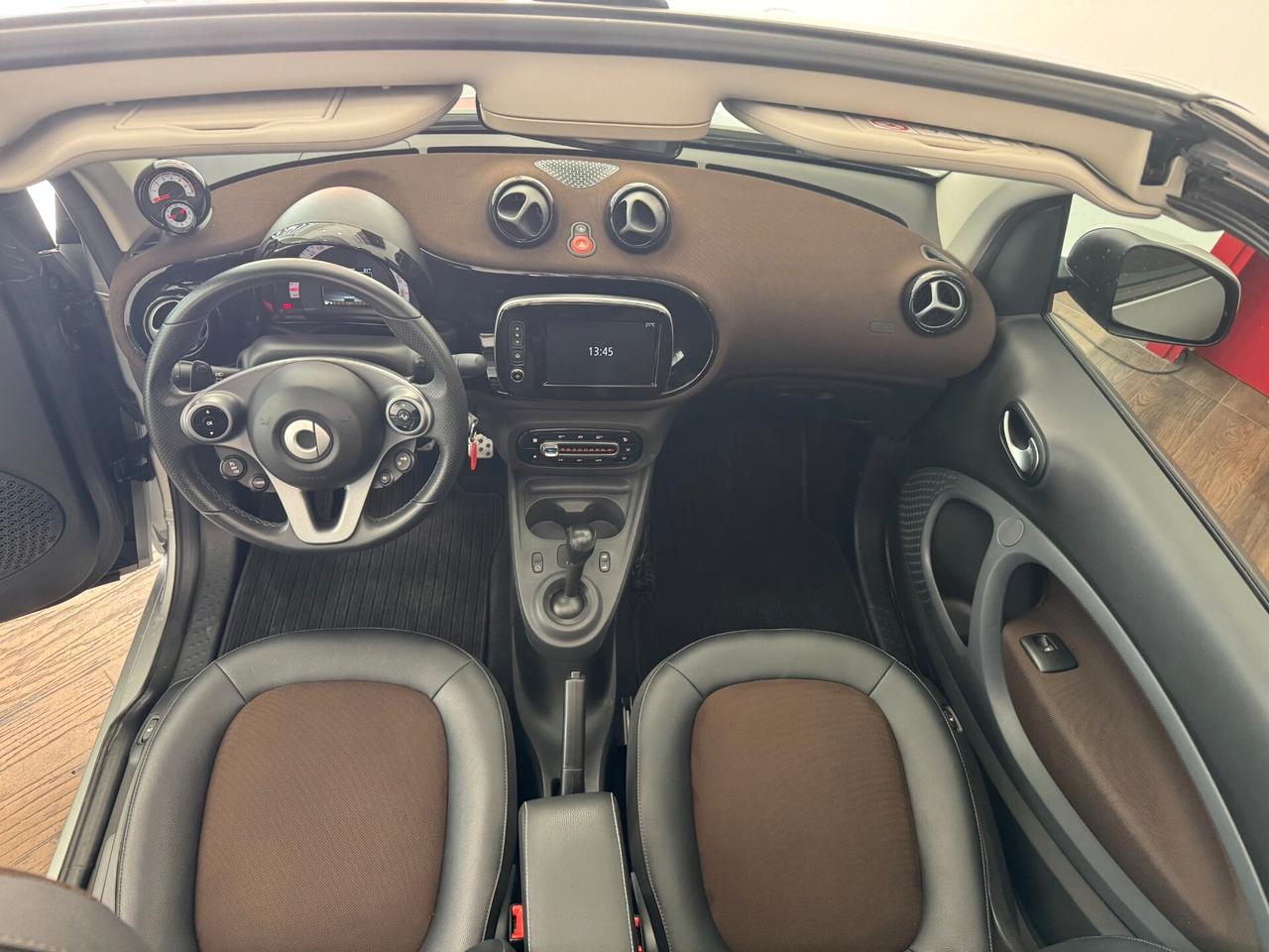 Smart ForTwo Cabrio 0.9 t PERFECT EDITION 90cv twinamic-ITALIANA-TAGLIANDI MERCEDES-BENZ