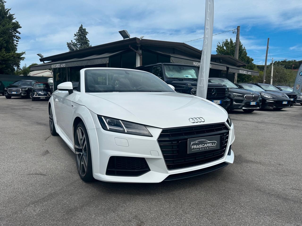 Audi TT Roadster 2.0 TFSI S line /stupenda/km doc/navi