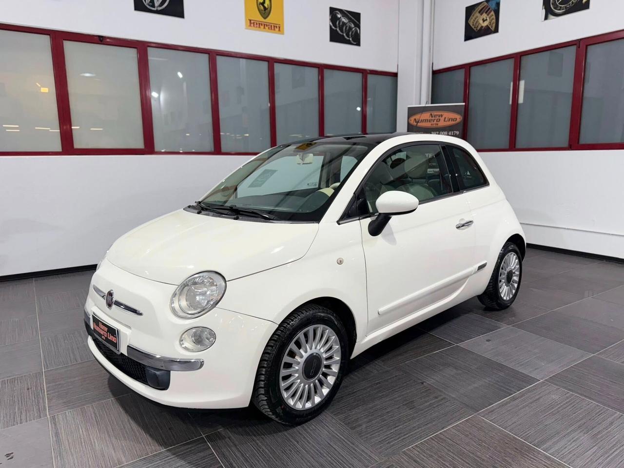 Fiat 500 1.2 benz 69cv Lounge 2010 Con soli 100.000KM