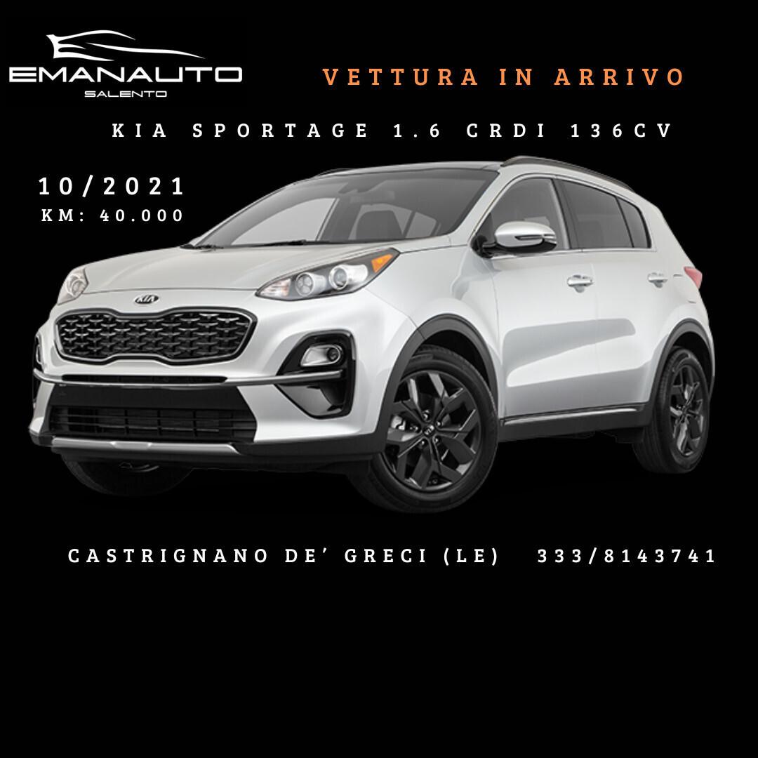 KIA SPORTAGE 1.6 CRDI 136CV DCT CLASS *2021