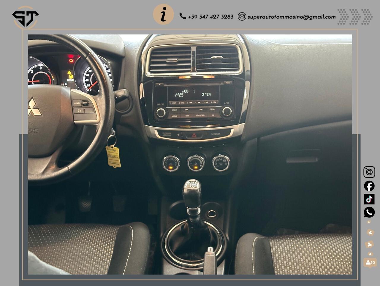 Mitsubishi ASX 1.8 DI-D 116 CV 2WD Intense Panoramic