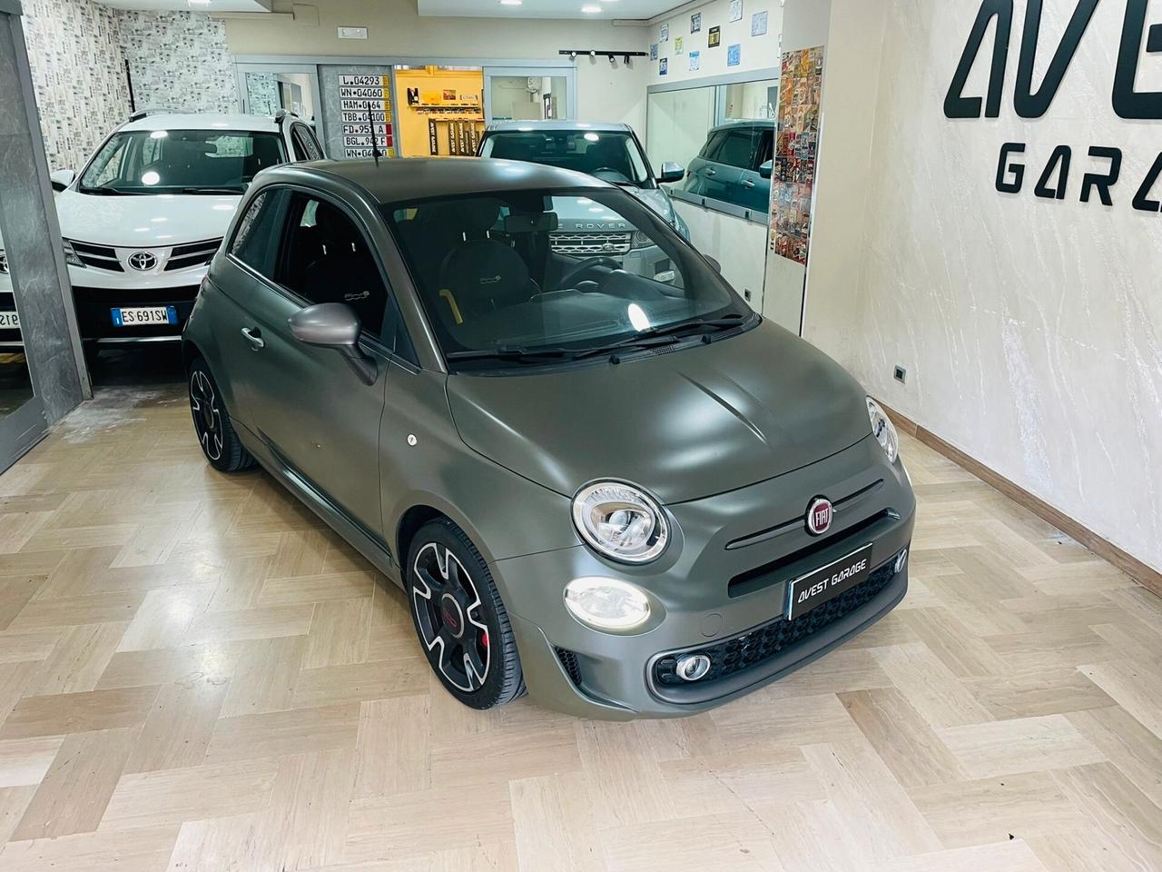 Fiat 500 S TwinAir Turbo 105 CV Riva Matt Olive Green