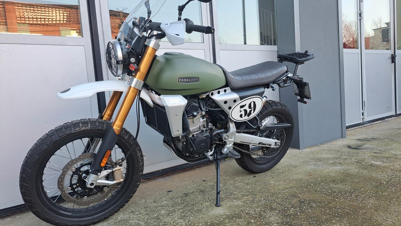 Fantic motor caballero 500 rally