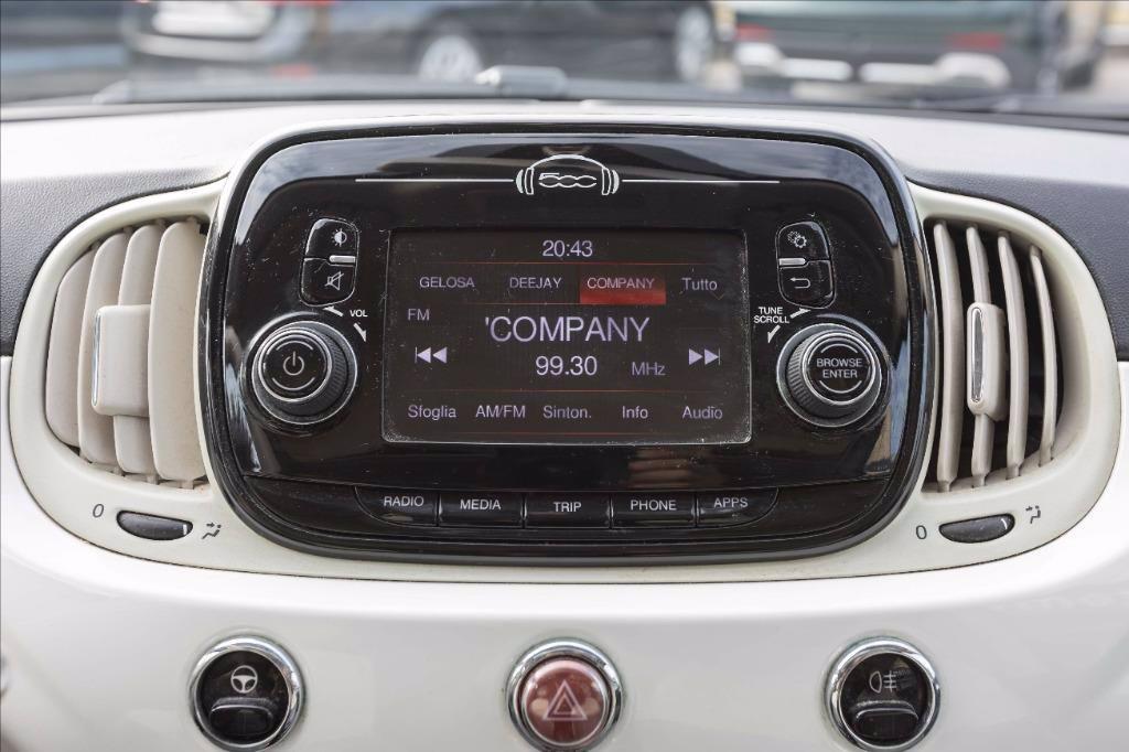 FIAT 500 1.2 Lounge 69cv my18 del 2017