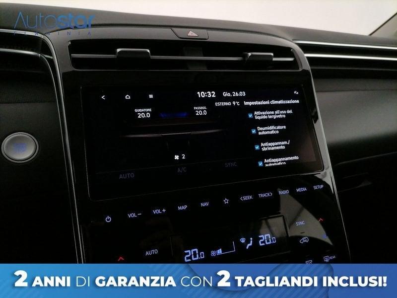 Hyundai Tucson 1.6 hev Xline 2wd auto