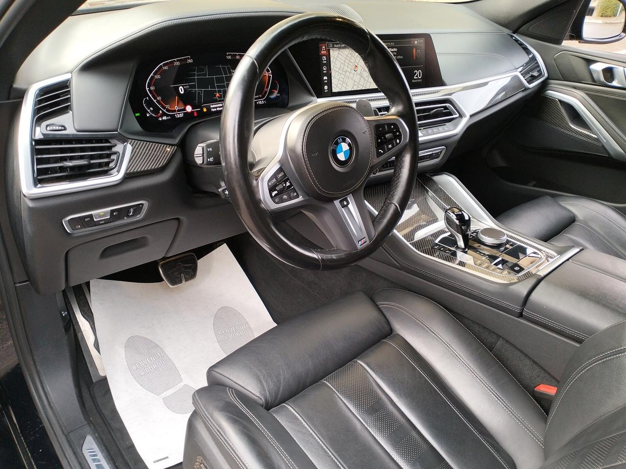 BMW X6 G06 xdrive40i mhev 48V Msport auto *SOLI 44.000 KM *