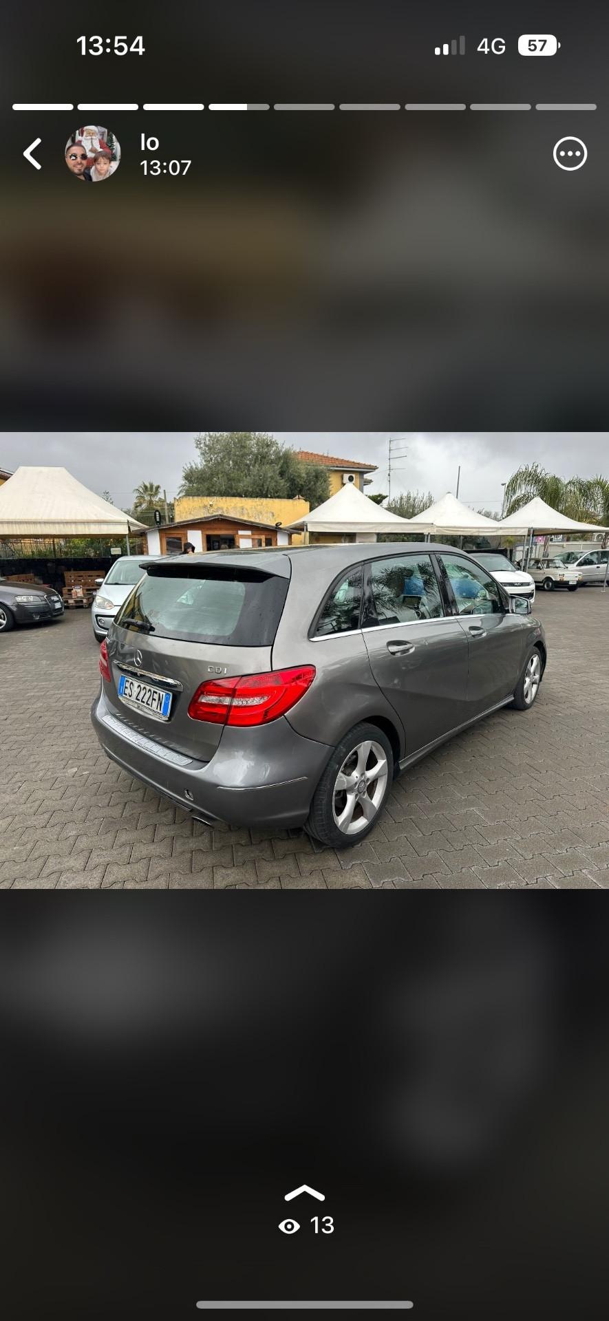 Mercedes-benz B 180 tetto apribile Premium