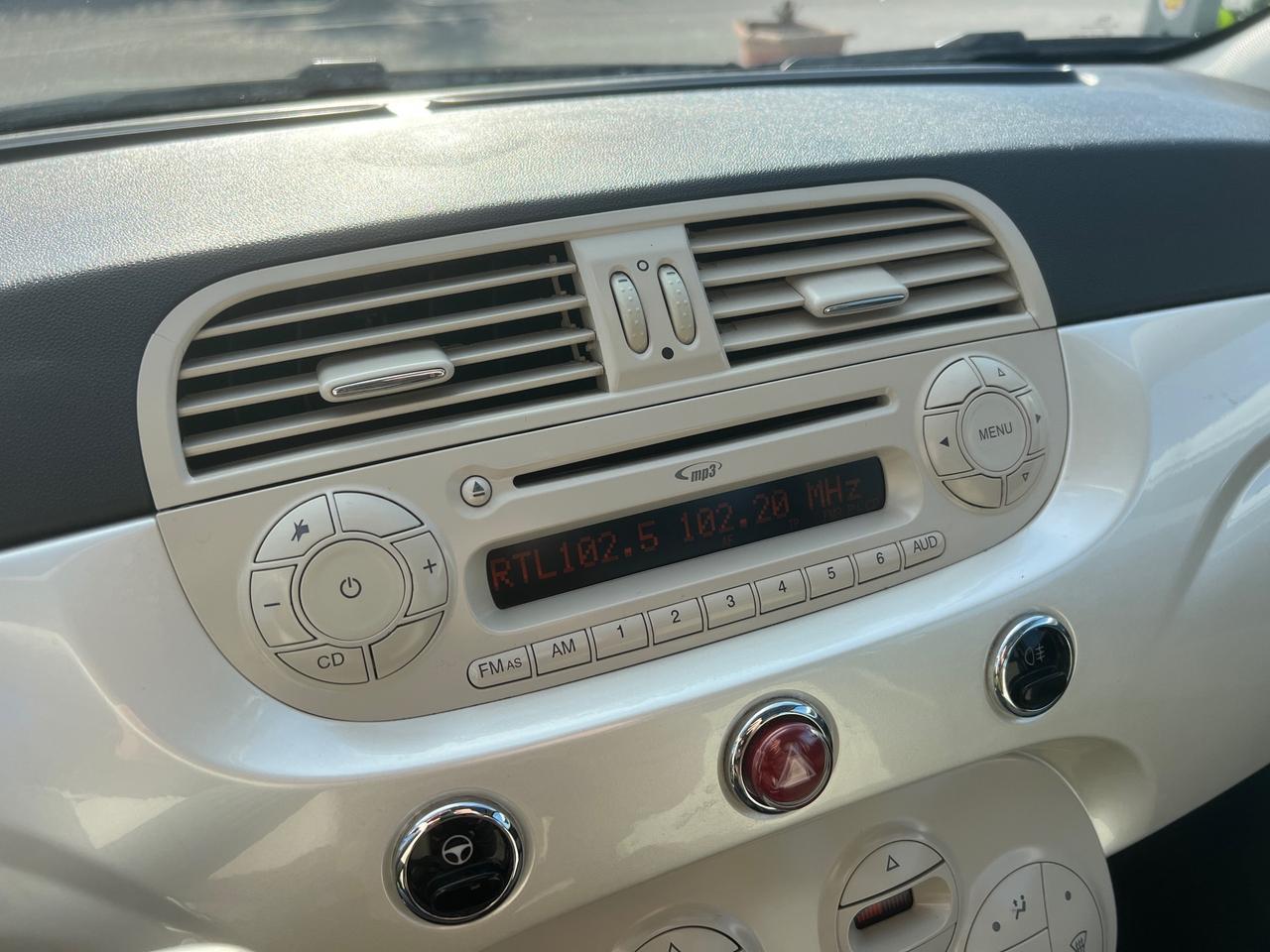 Fiat 500 1.2 69CV Lounge-2010"BIANCO PERLA"