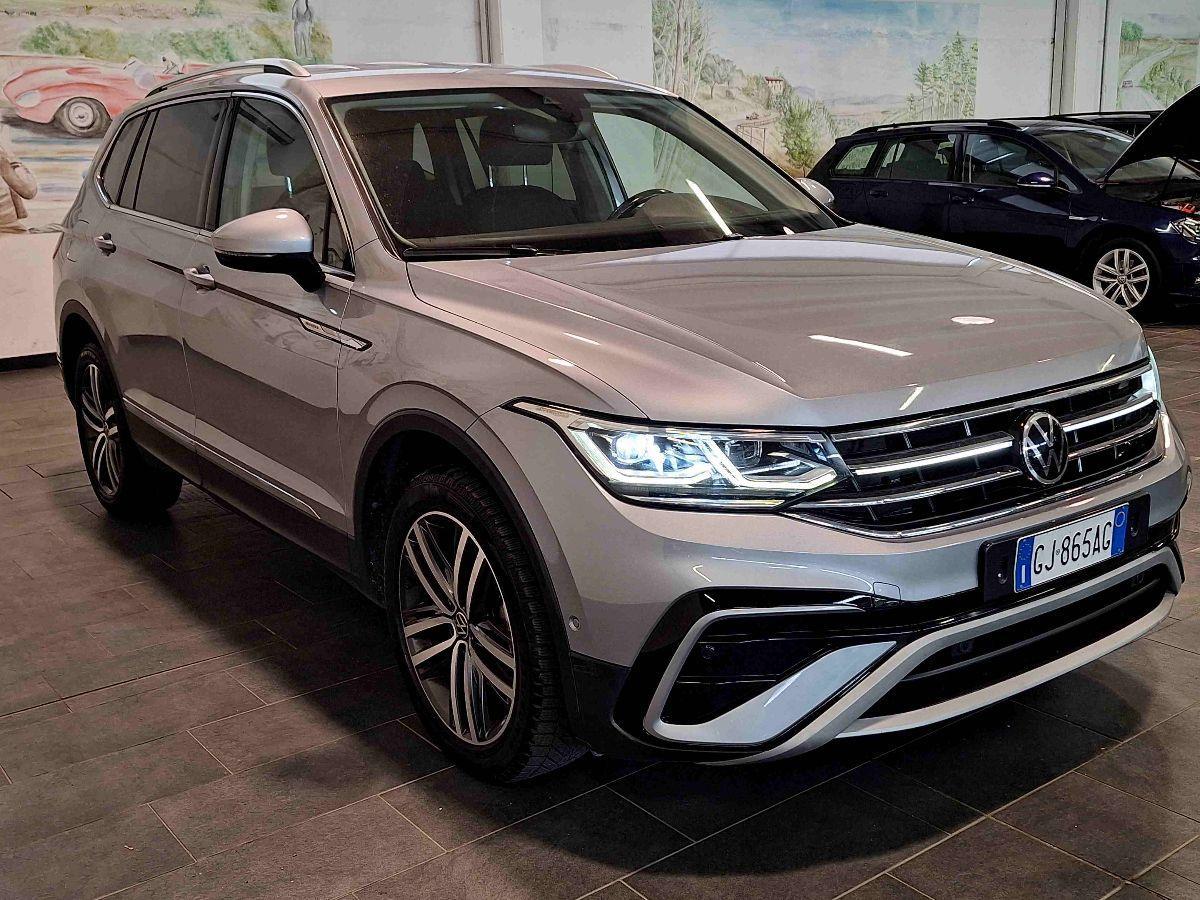 VOLKSWAGEN - Tiguan Allspace 2.0 tdi Elegance 4motion 150cv 7POSTI DSG - GAR24M- MATRIX- COCKPIT PRO