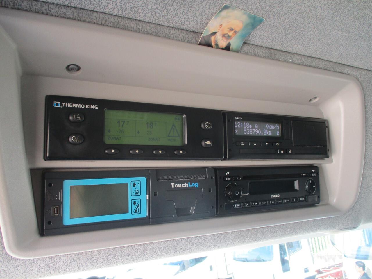 Iveco STRALIS 360 E6 CELLA FRIGO 9.60M+PEDANA FRC 03/26