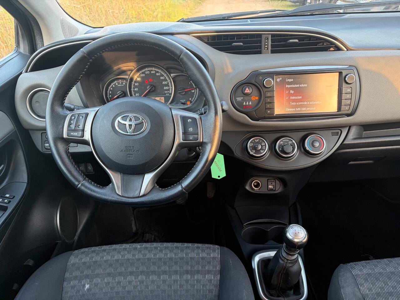 TOYOTA YARIS 1.3 99CV TREND ANNO 2016