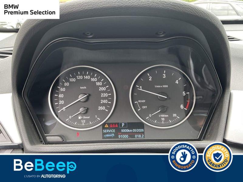 BMW X1 SDRIVE18D XLINE AUTO