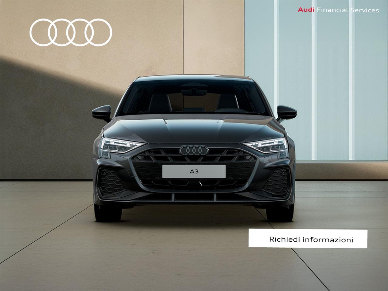 Audi A3 sportback 2.0 tdi s line edition 150cv s-tronic