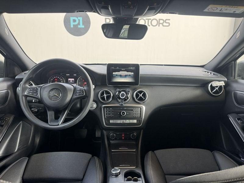 Mercedes-Benz Classe A A 160 d Sport AUTOMATICA NEOPATENTATI CRONOLOGIA TAGLIANDI