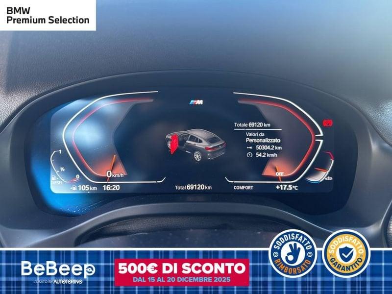 BMW X4 XDRIVE20D MHEV 48V MSPORT AUTO