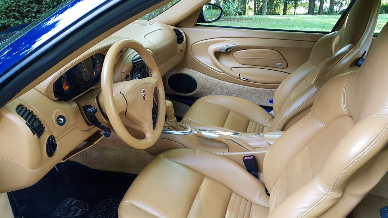 Porsche 911 996 Turbo Coupé book service Asi Blu Lapis
