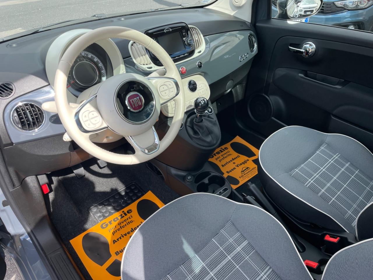 FIAT 500 1.2 BENZINA 69 (CV) 2019