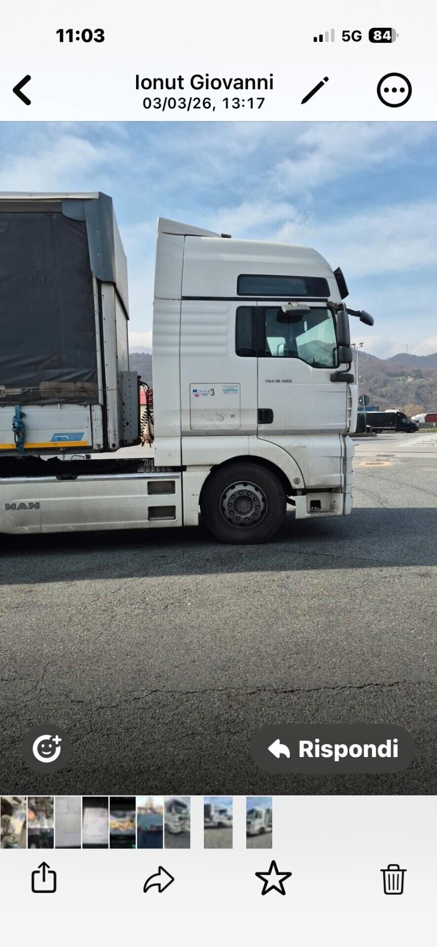 Man TGA 18/480 CON PRESA E POMPA RIBALTABILE