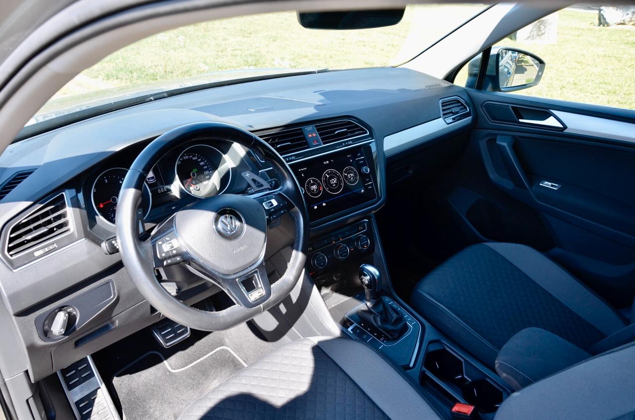 VOLKSWAGEN TIGUAN 2.0 TDI ADVANCED R-LINE 150cv DSG, UFF ITALIANA, EURO 6D, FARI LED, APPLE ANDROID, PERMUTE
