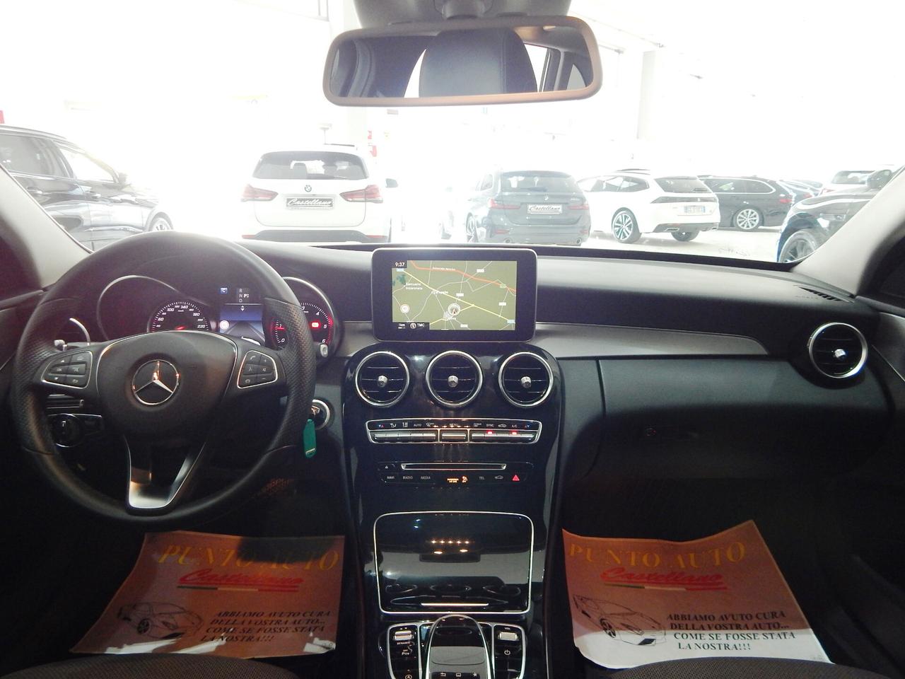 Mercedes-Benz C 220 d SW Premium Aut. TETTO-NAVI-PELLE-PARK-LED
