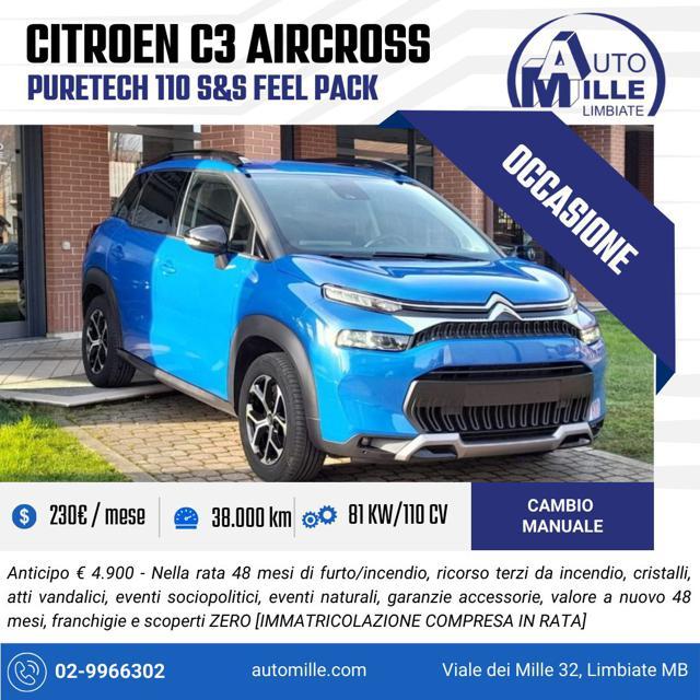 CITROEN C3 Aircross PureTech 110 S&S Feel Pack