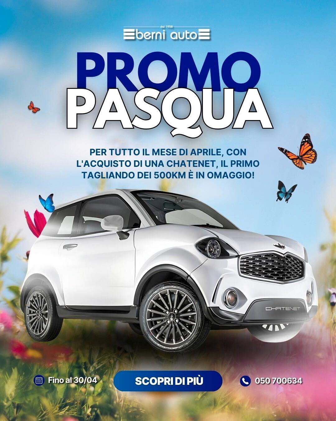 Chatenet CH46 PROMO Minicar Toscana Italia quadriciclo