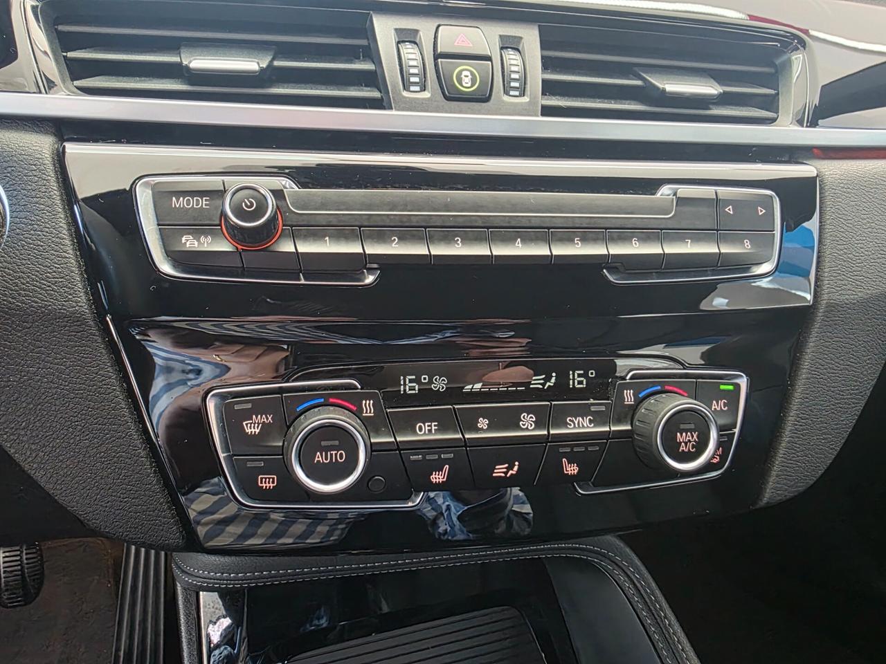 Bmw X1 sDrive 18d M-Sport Blu Estoril 2019 head up display