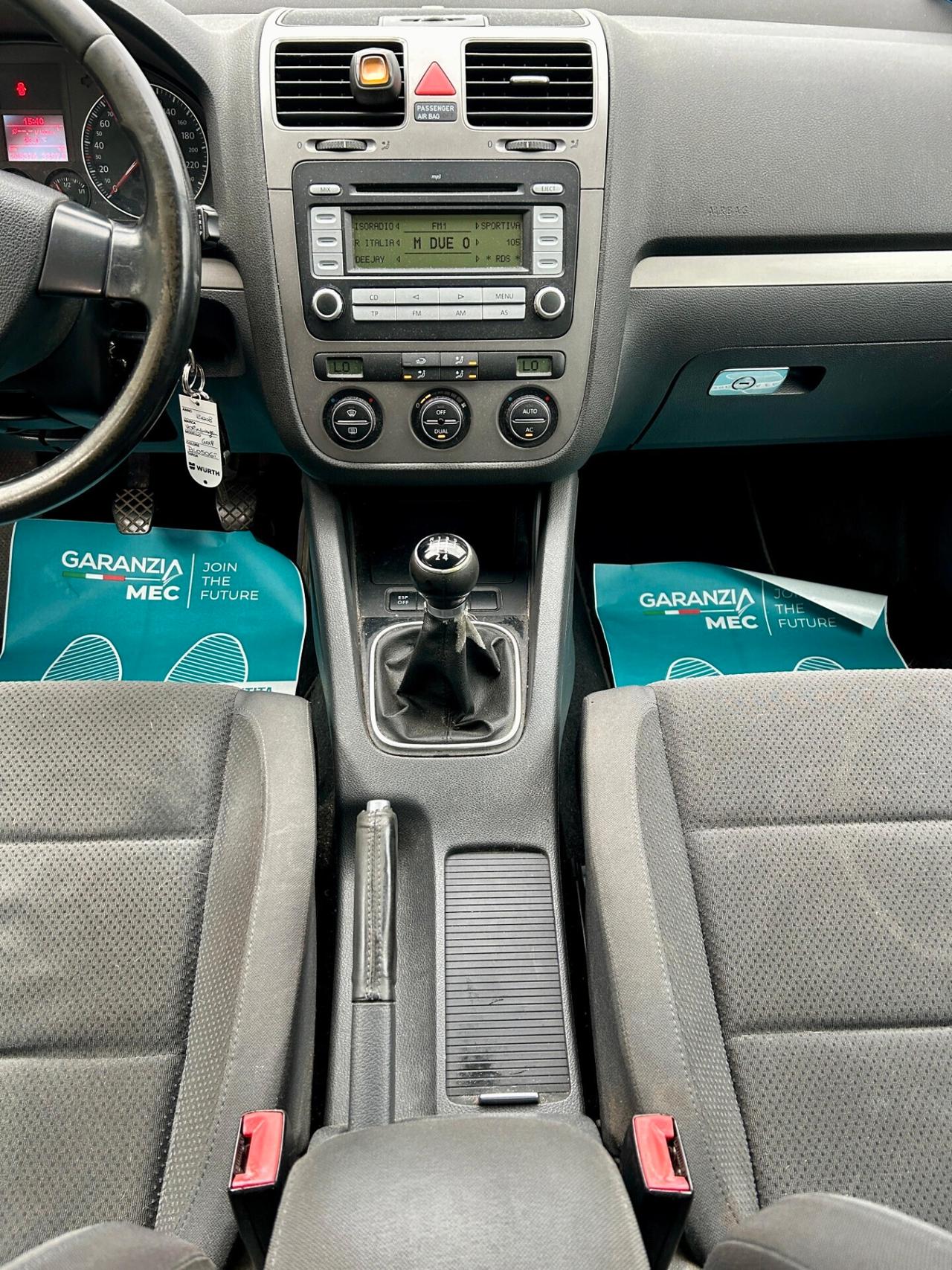 Volkswagen Golf 1.6 5p. Comfortline BiFuel G - ok neopatentato