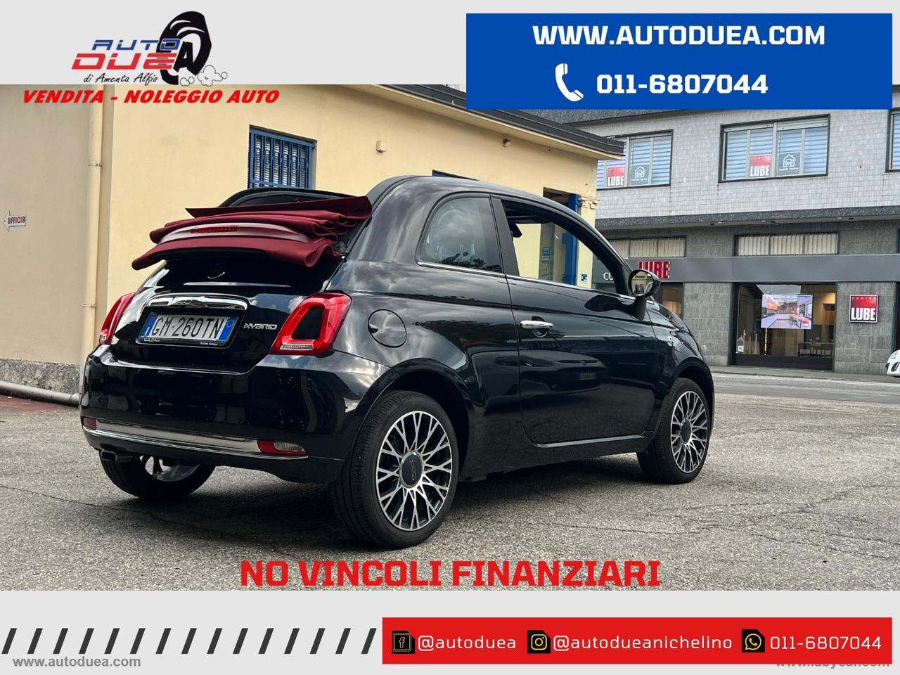 FIAT 500 C 1.0 Hybrid Cult NO VINCOLI FINAZIARI