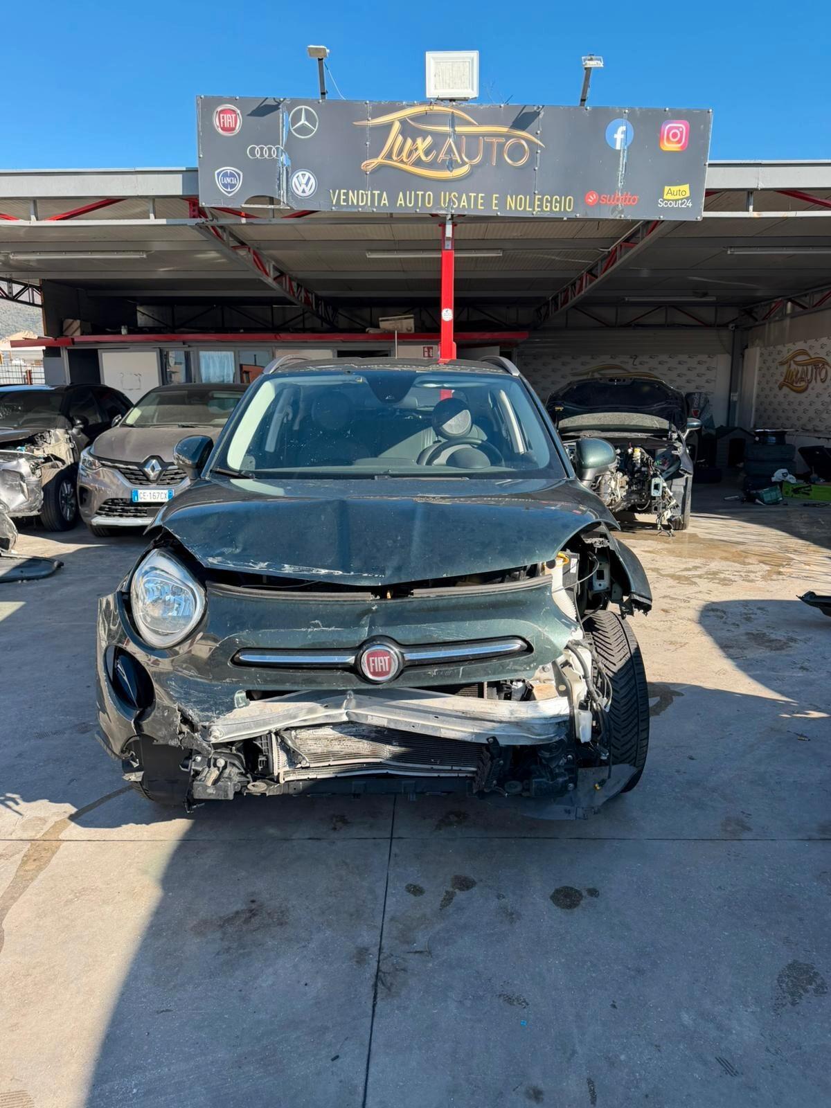 Fiat 500X 1.3 auto sinistrato - 2021