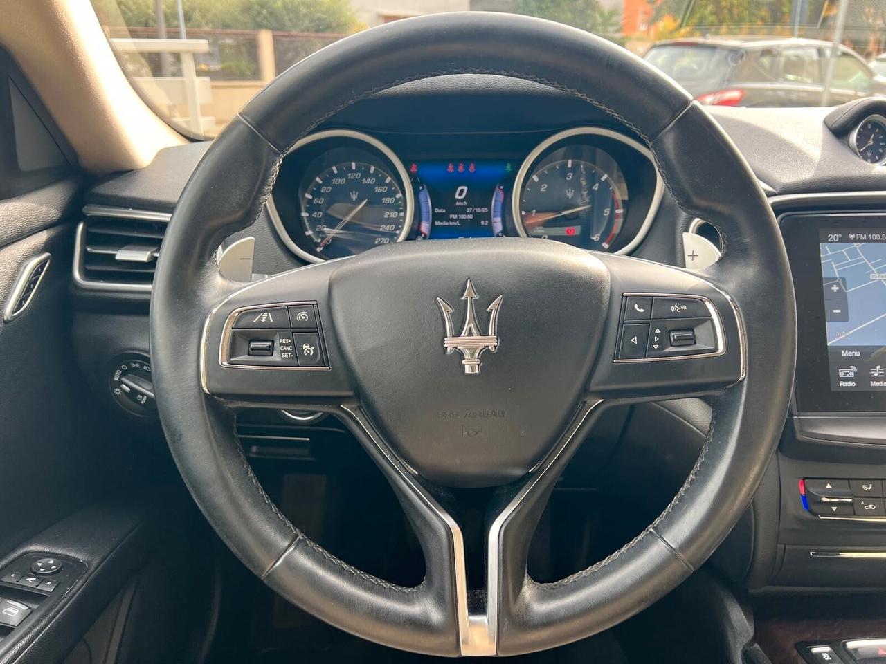 MASERATI GHIBLI V6 DIESEL 250cv UNIPROPRIETARIO
